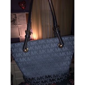 Navy blue Michael Kors bag